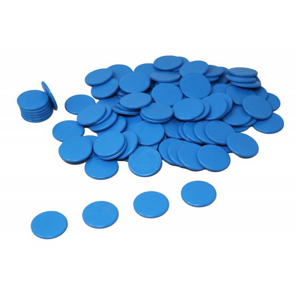 Blue Counters Pack Of 100 - ABC School Supplies