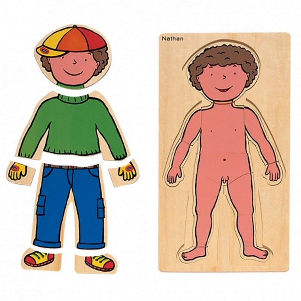 Body Discovery Puzzles Boy - ABC School Supplies