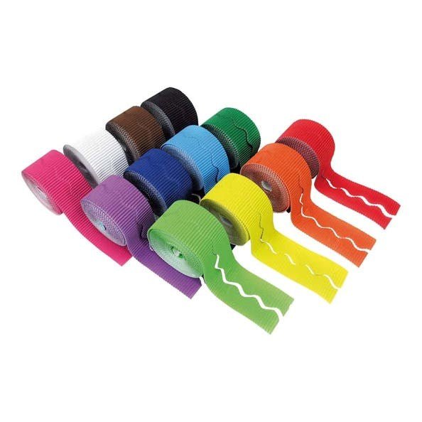 Bordette - 6 Pack Assorted Colours - ABC School Supplies