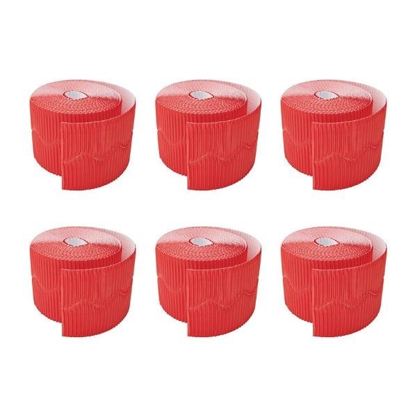 Bordette Flame Red - 6 Pack - ABC School Supplies