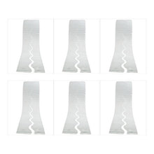 Bordette White - Pack Of 6 - ABC School Supplies