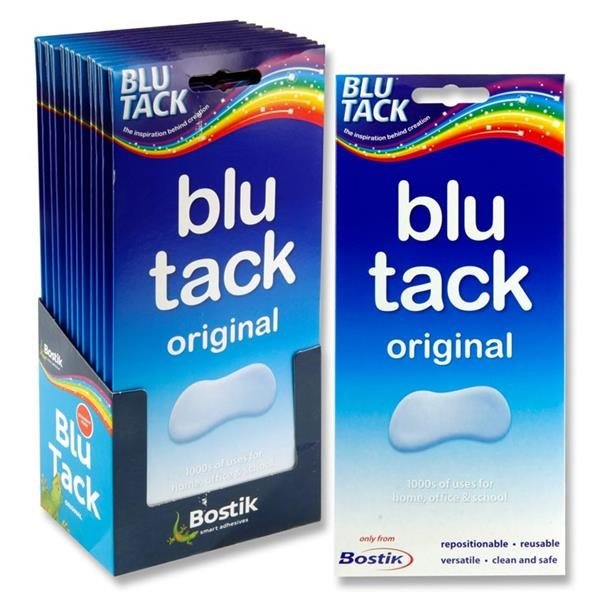 Bostik Blu Tack Large Pack Of 12 - ABC School Supplies