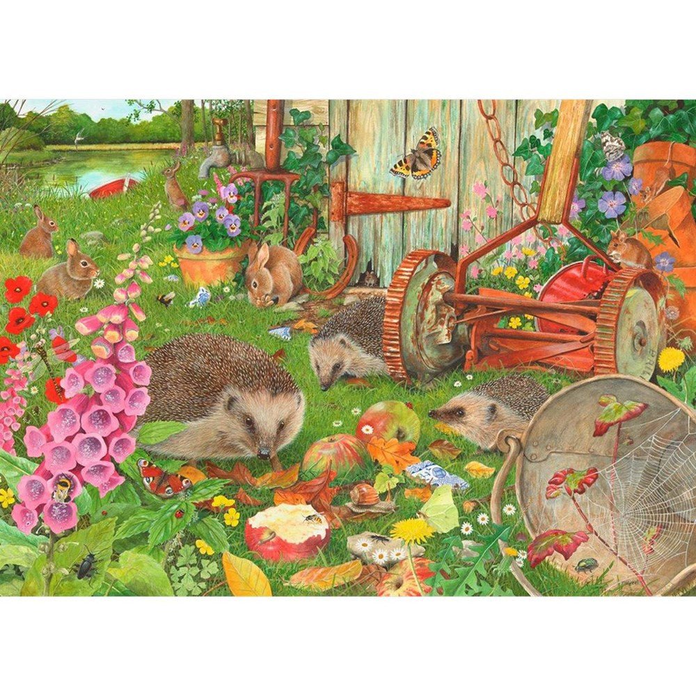Bottom Of The Garden - 1000 Piece Jigsaw Puzzle - ABC School Supplies