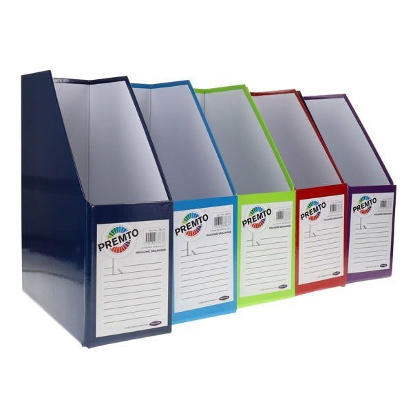 Bright Magazine Organiser Set Of 10 Assorted - ABC School Supplies