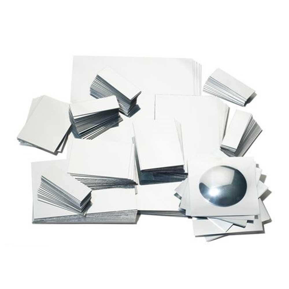 **Bulk Pack Of 165 Plastic Mirrors - ABC School Supplies