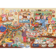 Bulls In A China Shop - 1000 Piece Jigsaw Puzzle - ABC School Supplies