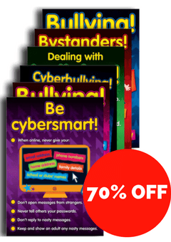 Bullying in a Cyber World Posters - Lower - ABC School Supplies