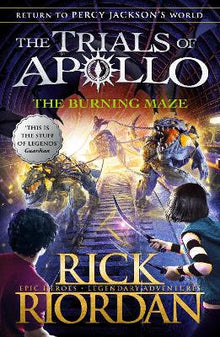Burning Maze (The Trials of Apollo Book 3) - ABC School Supplies