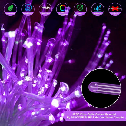 Callsky Sensory Lights 10W Fiber Optic Curtain Lights For Sensory Room - ABC School Supplies