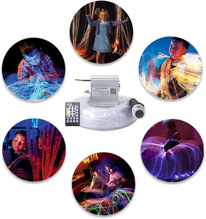 Callsky Sensory Lights 10W Fiber Optic Curtain Lights For Sensory Room - ABC School Supplies