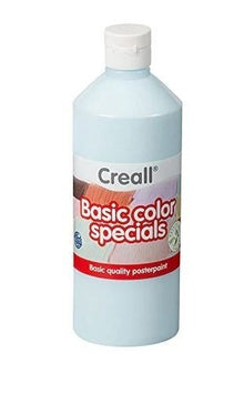 Creall 500Ml Bottle Poster Paint Pastel Blue