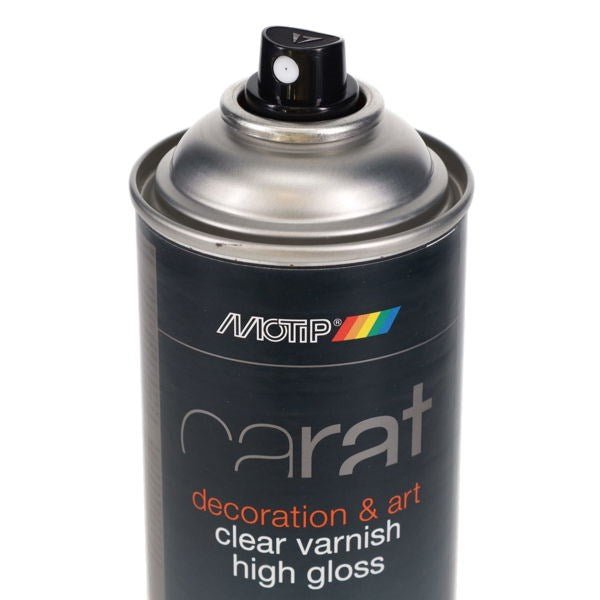 Carat 400ml Can Art Spray Clear Varnish - High Gloss - ABC School Supplies