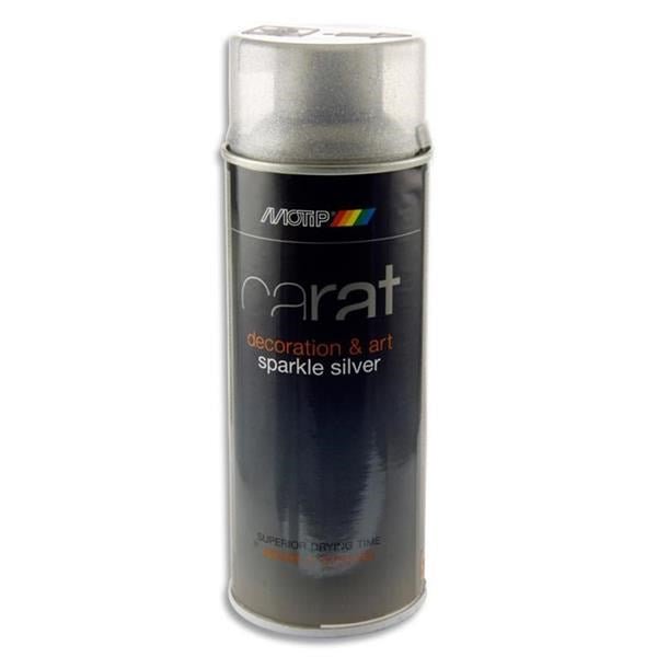 Carat 400Ml Can Silver Spray Paint - ABC School Supplies