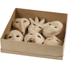 Cardboard Masks 7cm Box of 60 - ABC School Supplies