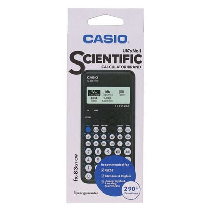 Casio Fx - 83Gtcw Scientific Calculator - Black - ABC School Supplies
