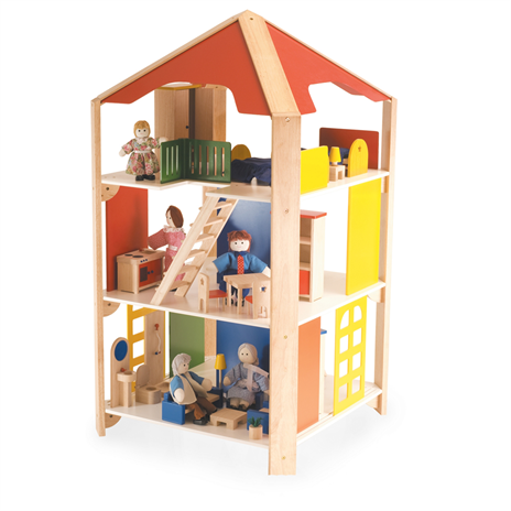 Grand Four Way Dolls House