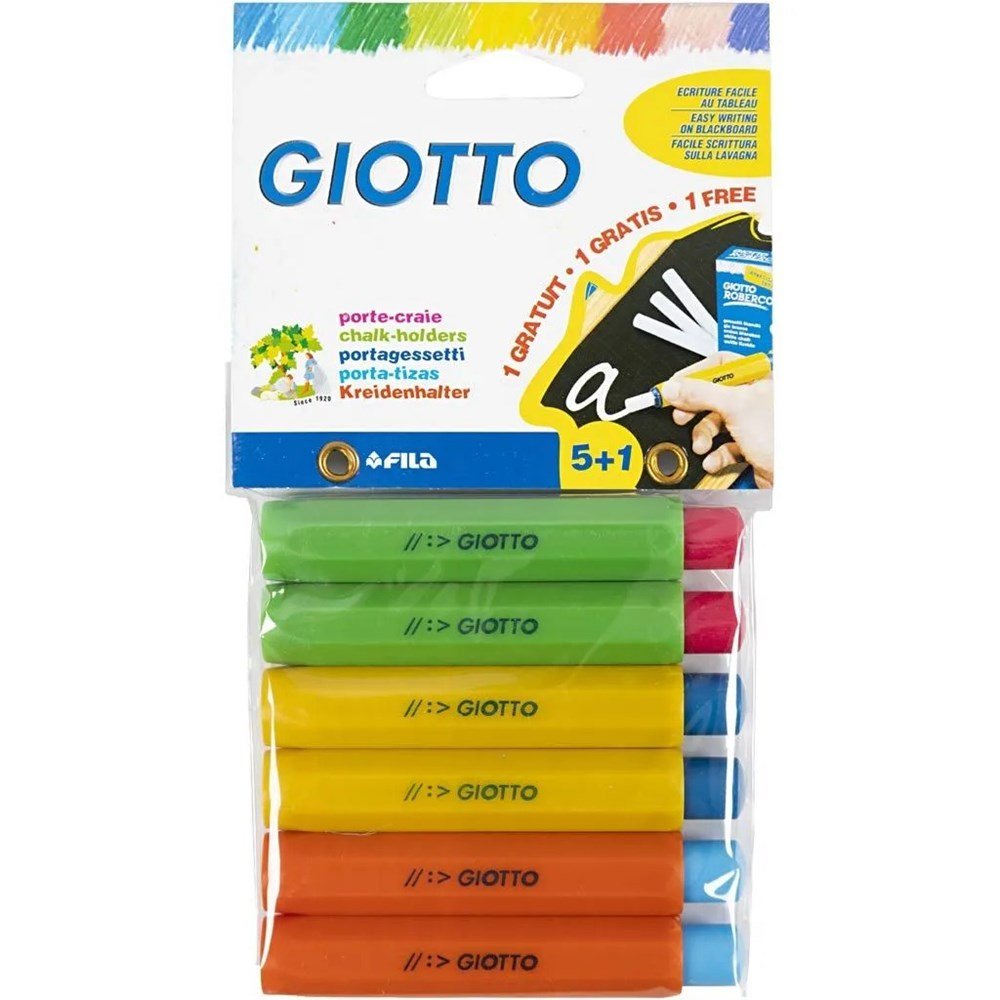 Chalk Holders Pack of 6 - ABC School Supplies