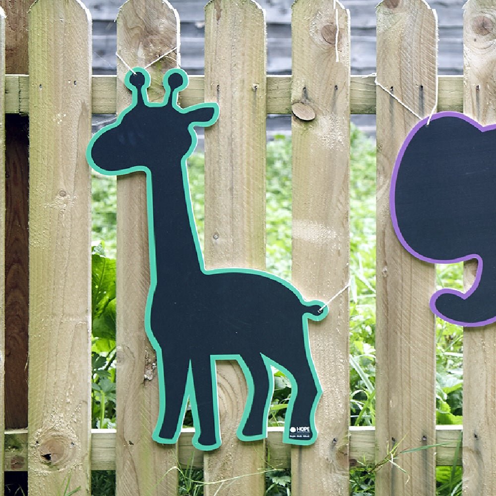 Chalkboard Pack - 3 Wild Animals - ABC School Supplies