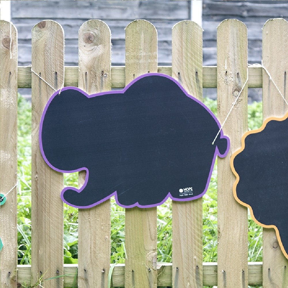 Chalkboard Pack - 3 Wild Animals - ABC School Supplies