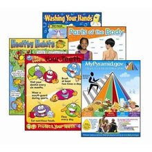**Chart Combo Pack Bulletin Board - Health - ABC School Supplies