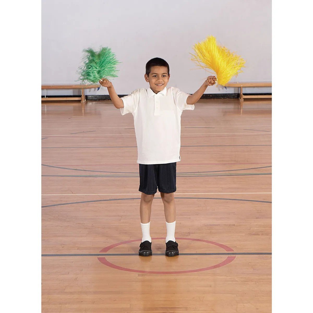 Cheerleader Pom Poms - Assorted - Pack of 4 - ABC School Supplies