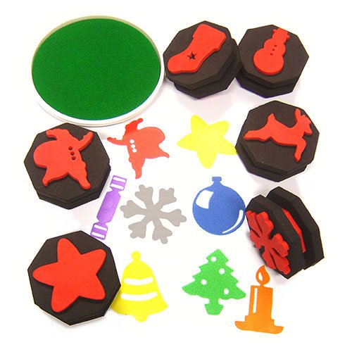 **Christmas Stampers Case - 14 Pack - ABC School Supplies
