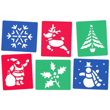 **Christmas Stencils Set Of 6 - ABC School Supplies