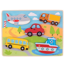 Chunky Lift Out Puzzle (Transport) - ABC School Supplies