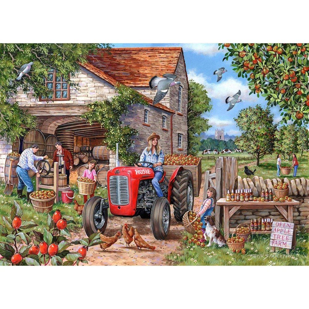 Cider & Rosie - BIG 500 Piece Jigsaw Puzzle - ABC School Supplies