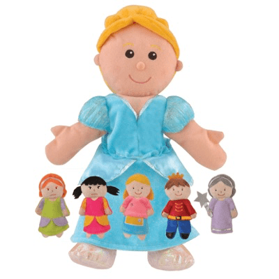 Cinderella Hand/Finger Puppets - ABC School Supplies