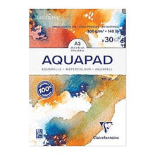 Clairefontaine Aquapad Watercolor Pad 300g/m² A3 - ABC School Supplies