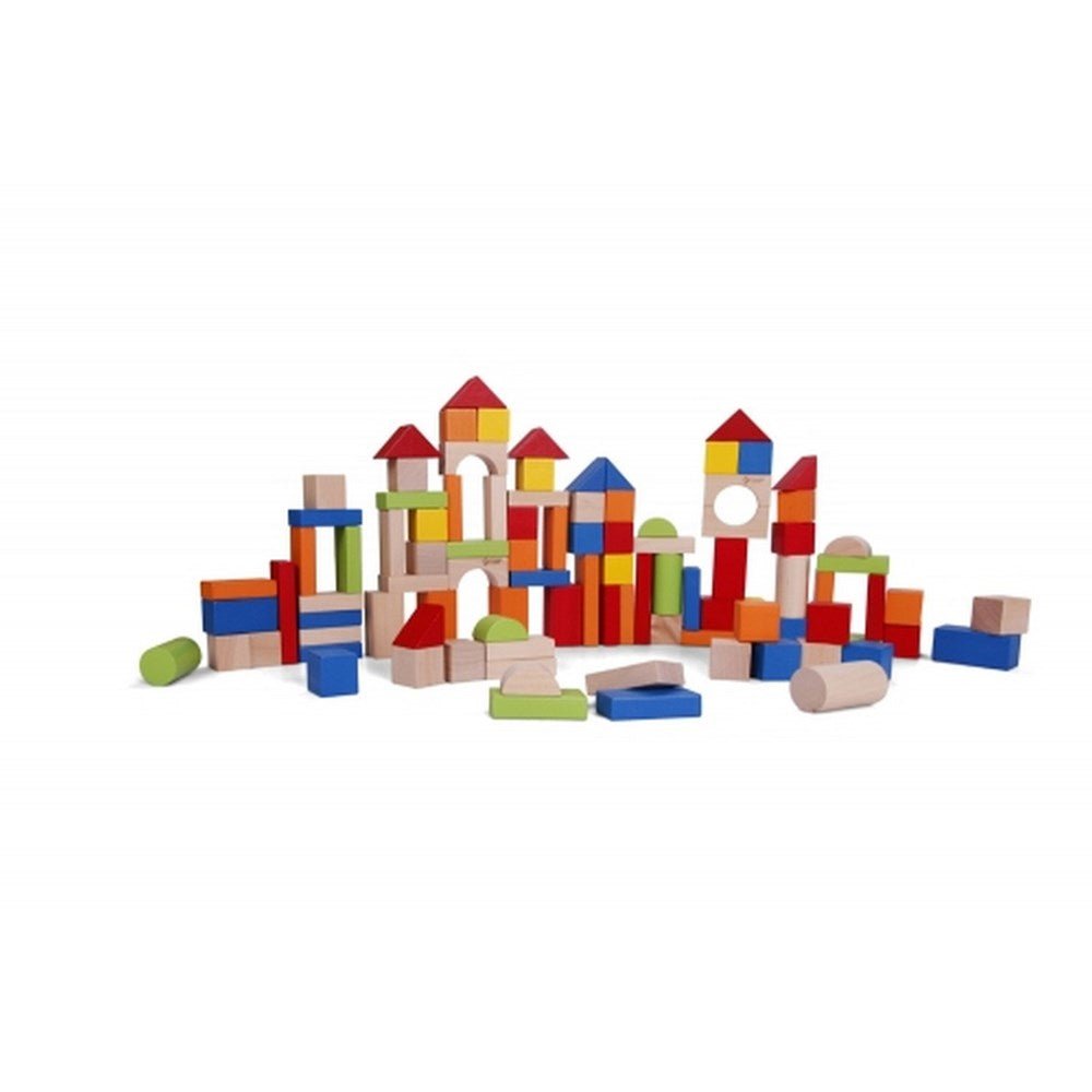 Classic World Building Blocks 100 Piece - ABC School Supplies