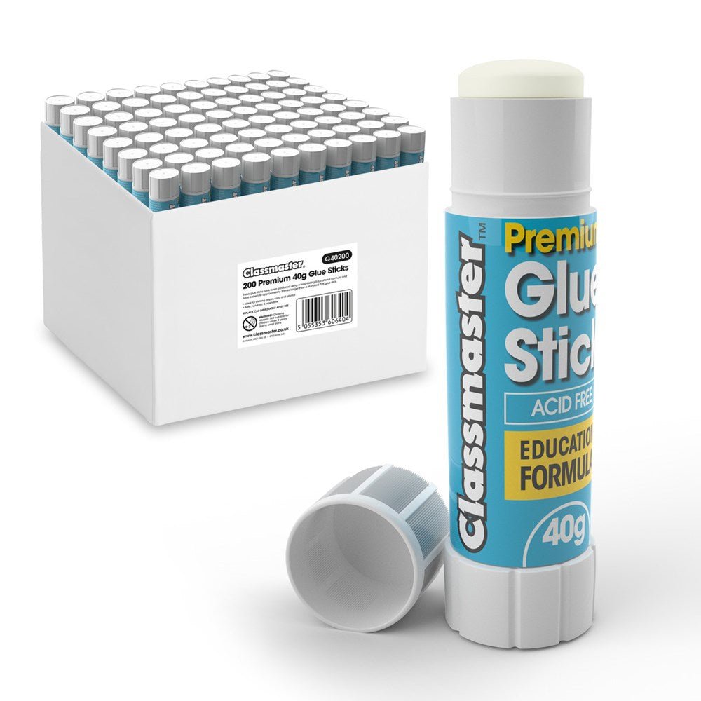 **Classmaster 40g Gluestick - ABC School Supplies