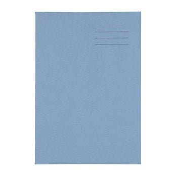 Classmaster A4 Exercise Book 64 Page, 8Mm Ruled With Margin, Light Blue - Pack Of 50 - ABC School Supplies