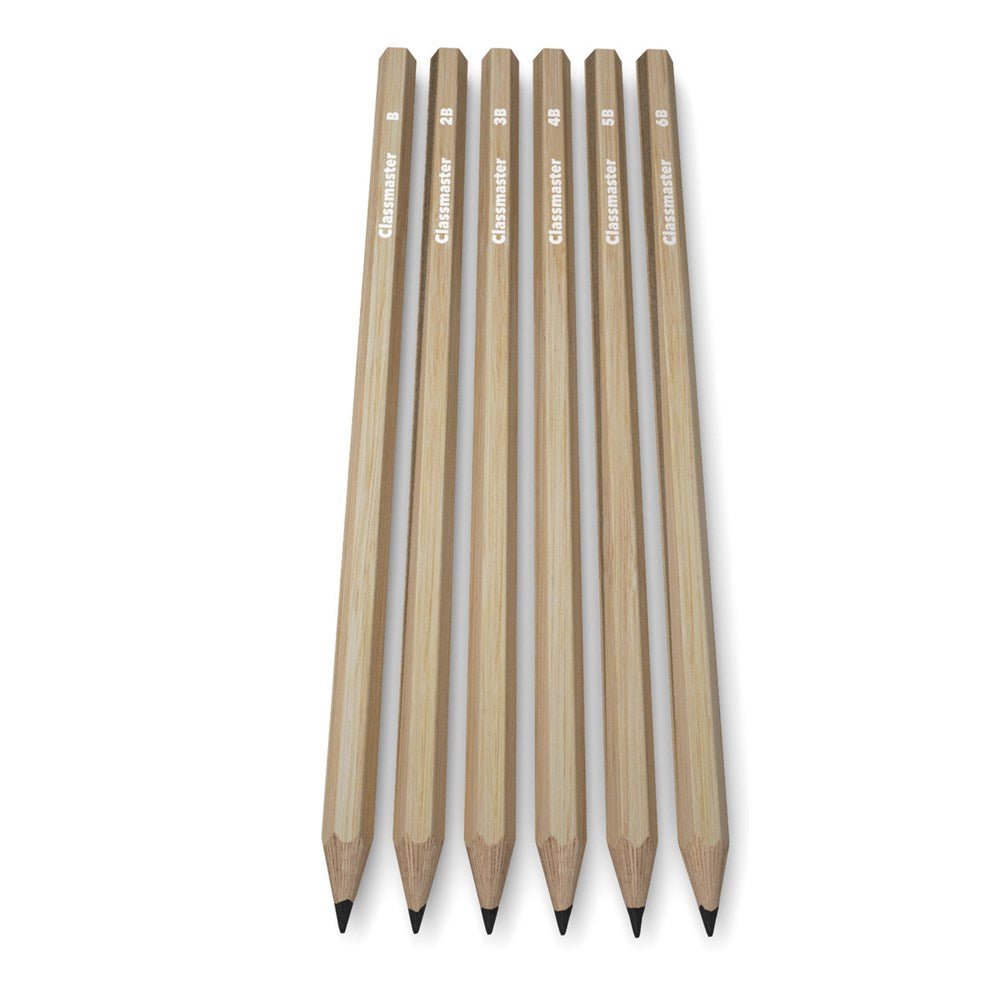 **Classmaster Sketching Pencils, Assorted Grades - B To 6B - ABC School Supplies