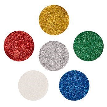 Classmates 100G Glitter Tubs - Assorted Pack Of 6 - ABC School Supplies