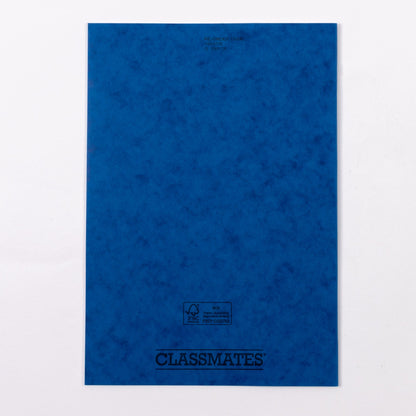 Classmates A4 Exercise Book 32 Page, 15mm Ruled, Blue - Pack of 100 - ABC School Supplies