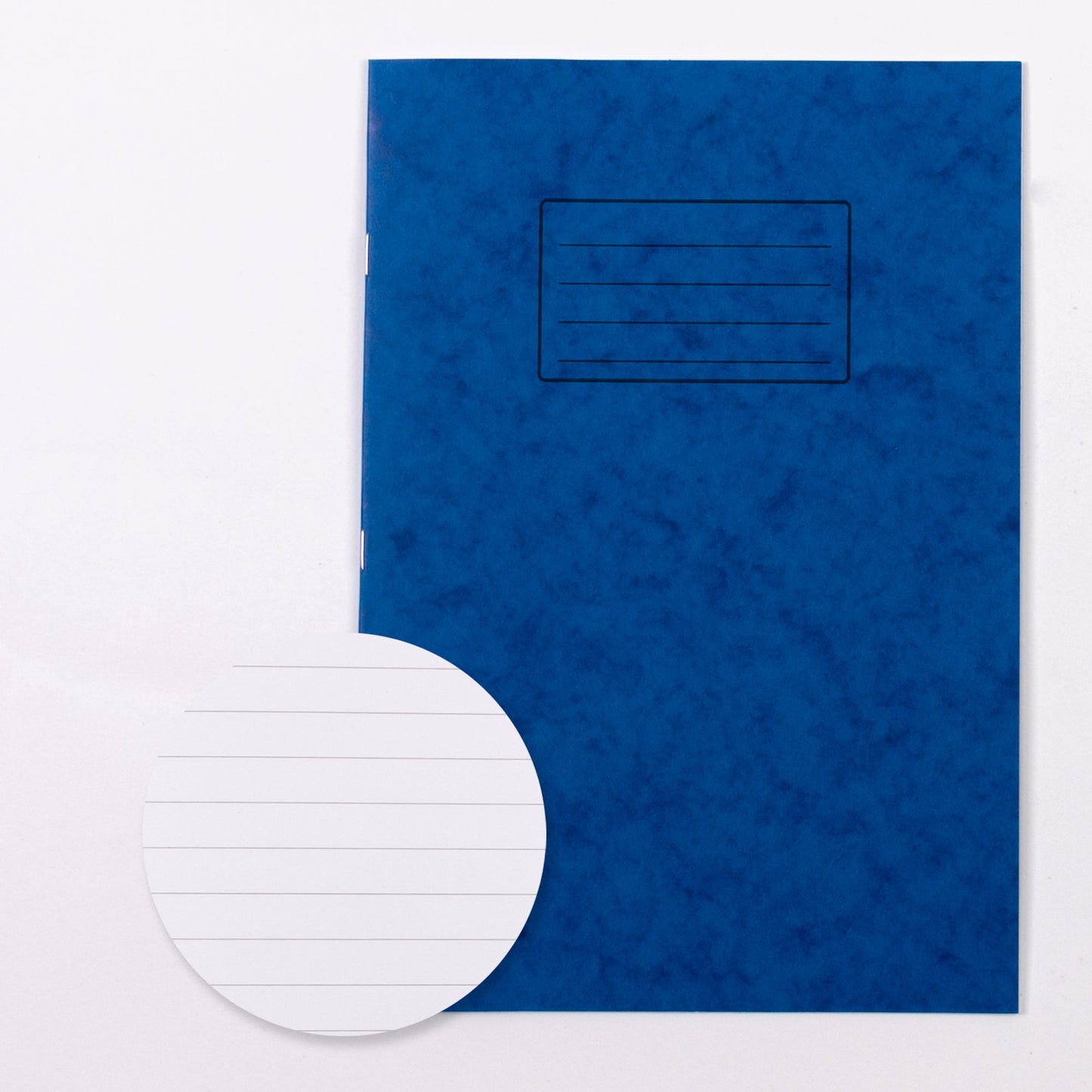 Classmates A4 Exercise Book 32 Page, 15mm Ruled, Blue - Pack of 100 - ABC School Supplies
