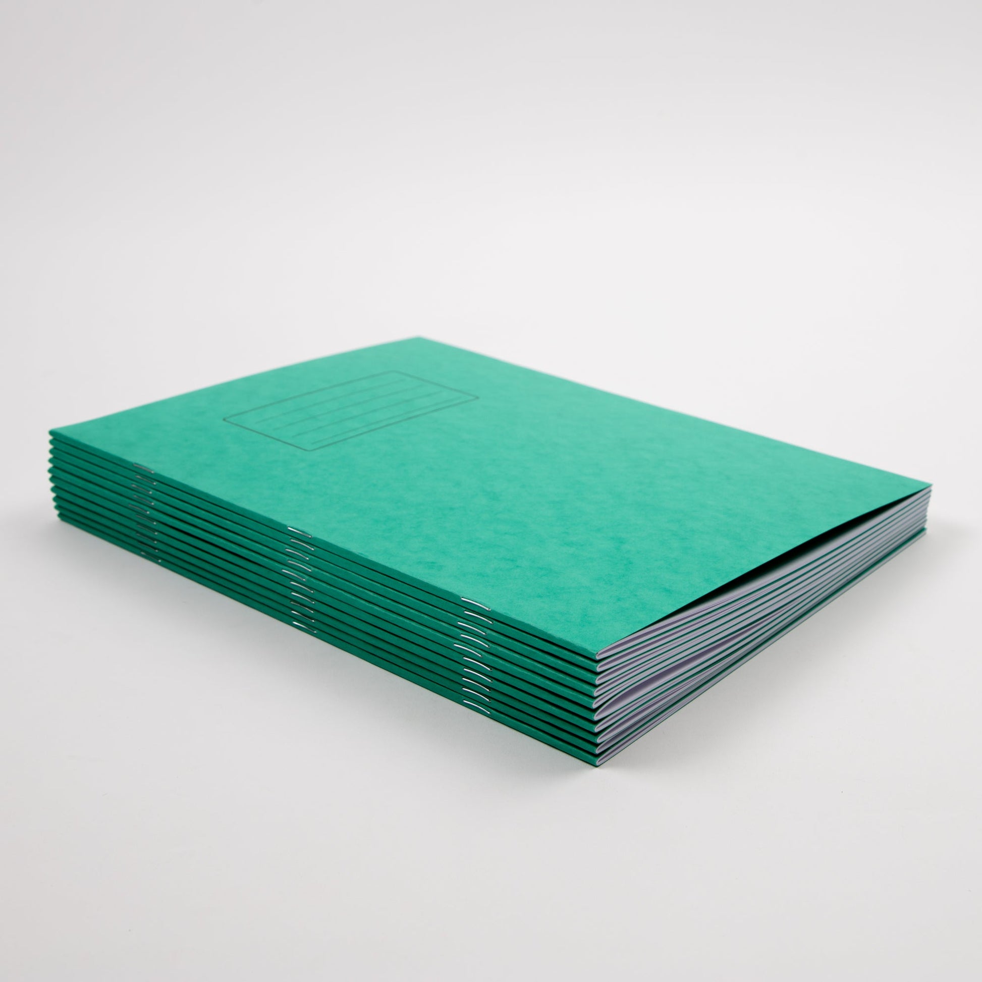 Classmates A4 Exercise Book 32 Page, Plain Blank, Green - Pack of 100 - ABC School Supplies