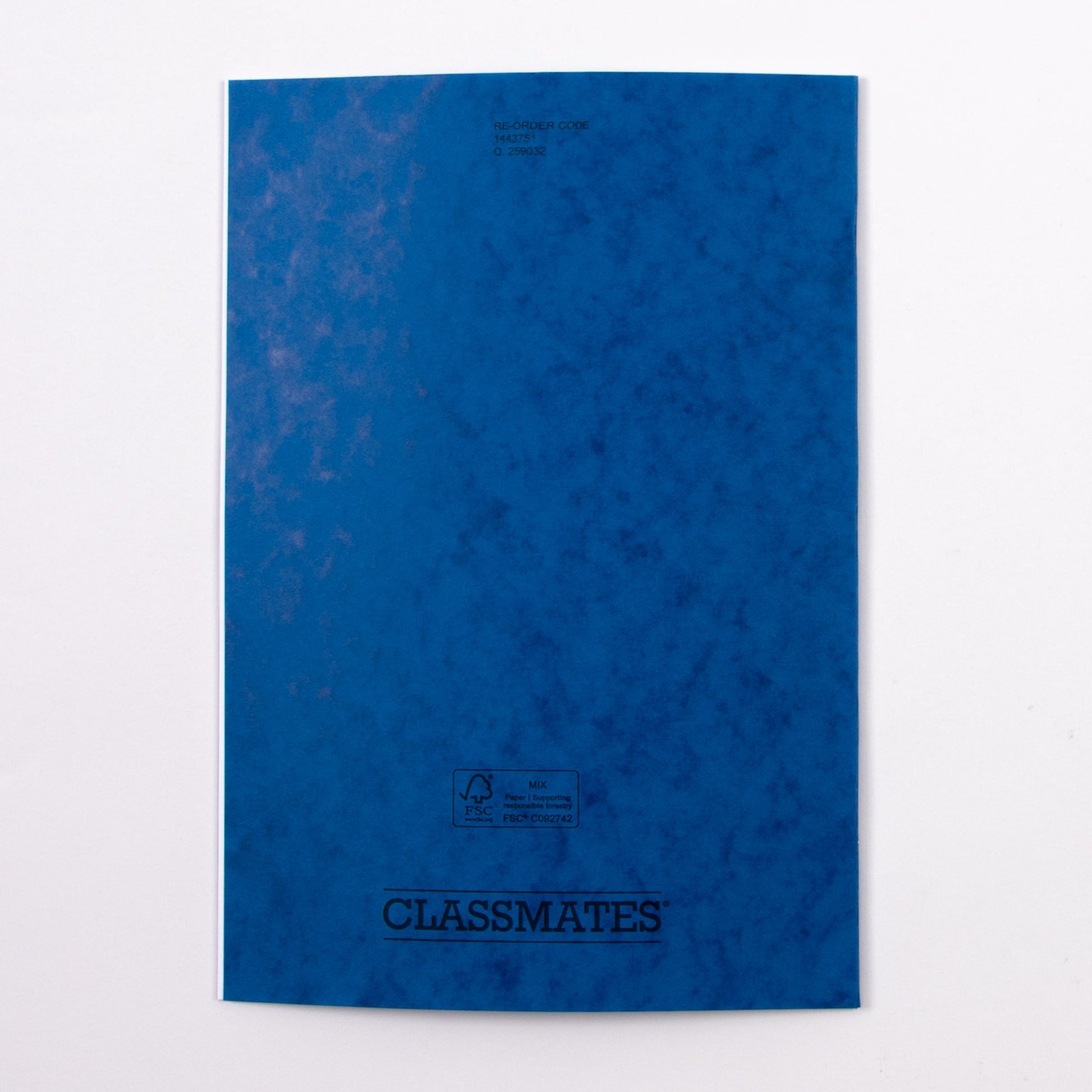 Classmates A4 Exercise Book 32 Page, Plain, Blue - Pack of 100 - ABC School Supplies
