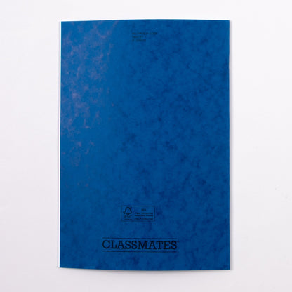 Classmates A4 Exercise Book 32 Page, Plain, Blue - Pack of 100 - ABC School Supplies