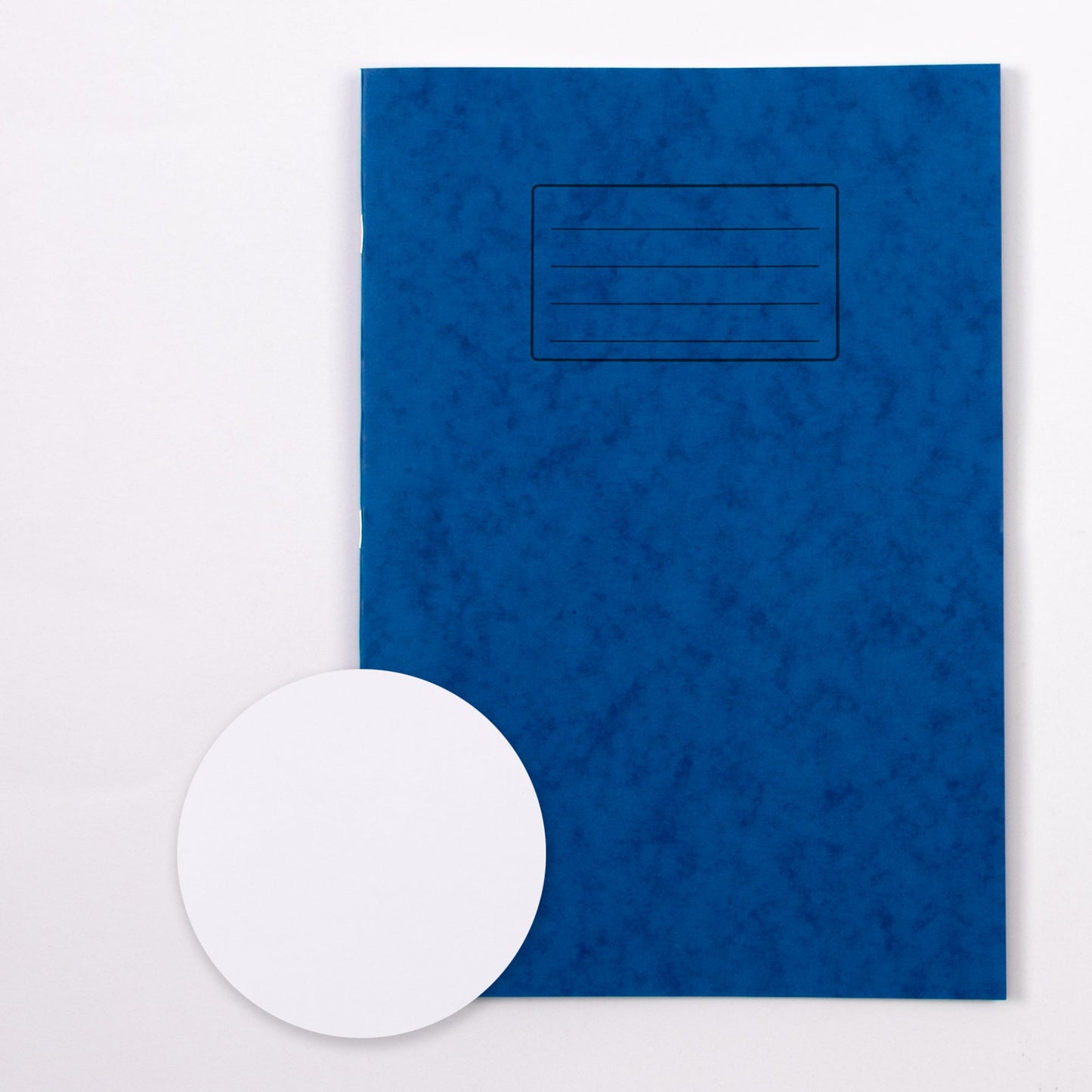 Classmates A4 Exercise Book 32 Page, Plain, Blue - Pack of 100 - ABC School Supplies