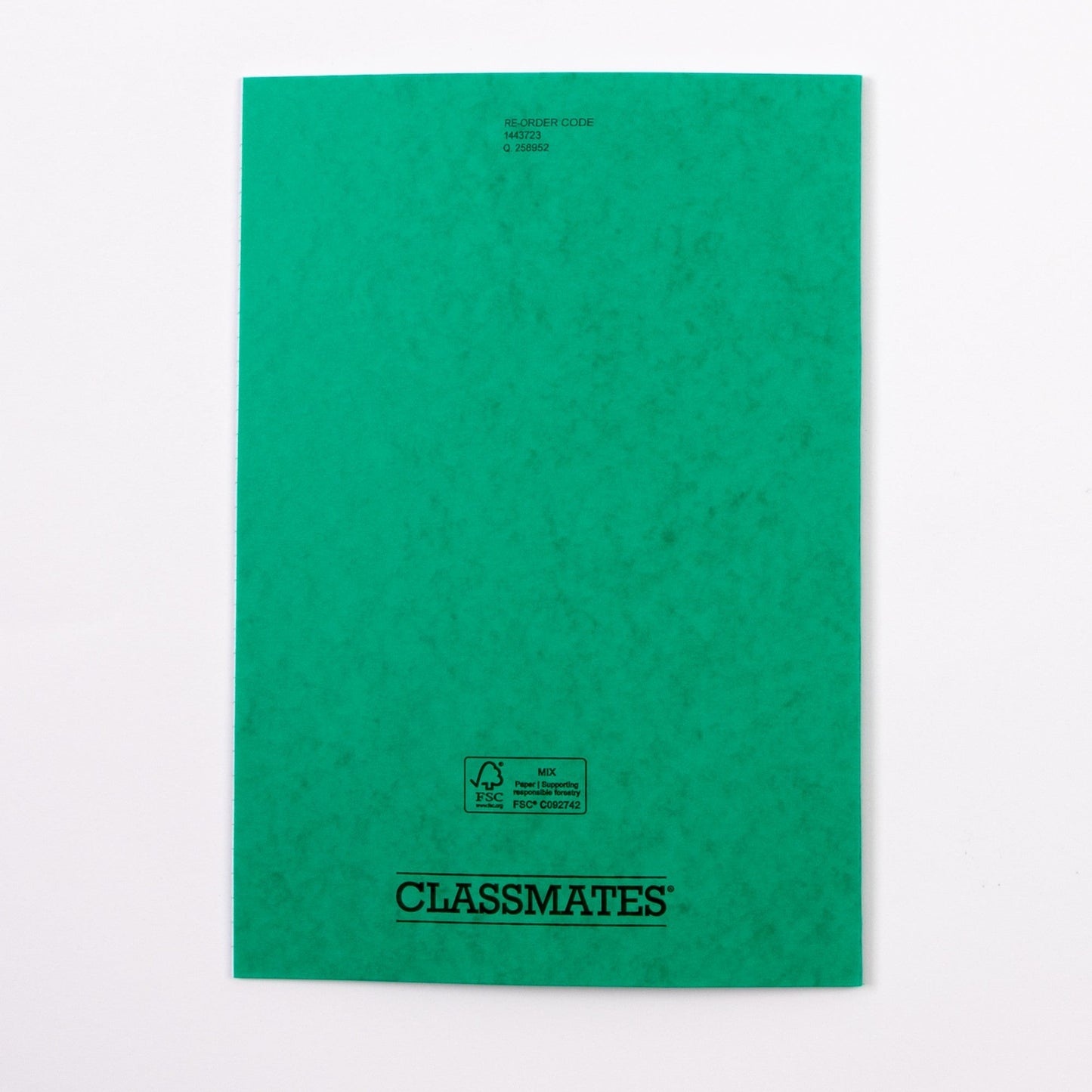 Classmates A4 Exercise Book 48 Page, 8mm Ruled With Margin, Green - Pack of 100 - ABC School Supplies