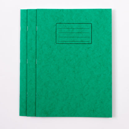 Classmates A4 Exercise Book 48 Page, 8mm Ruled With Margin, Green - Pack of 100 - ABC School Supplies