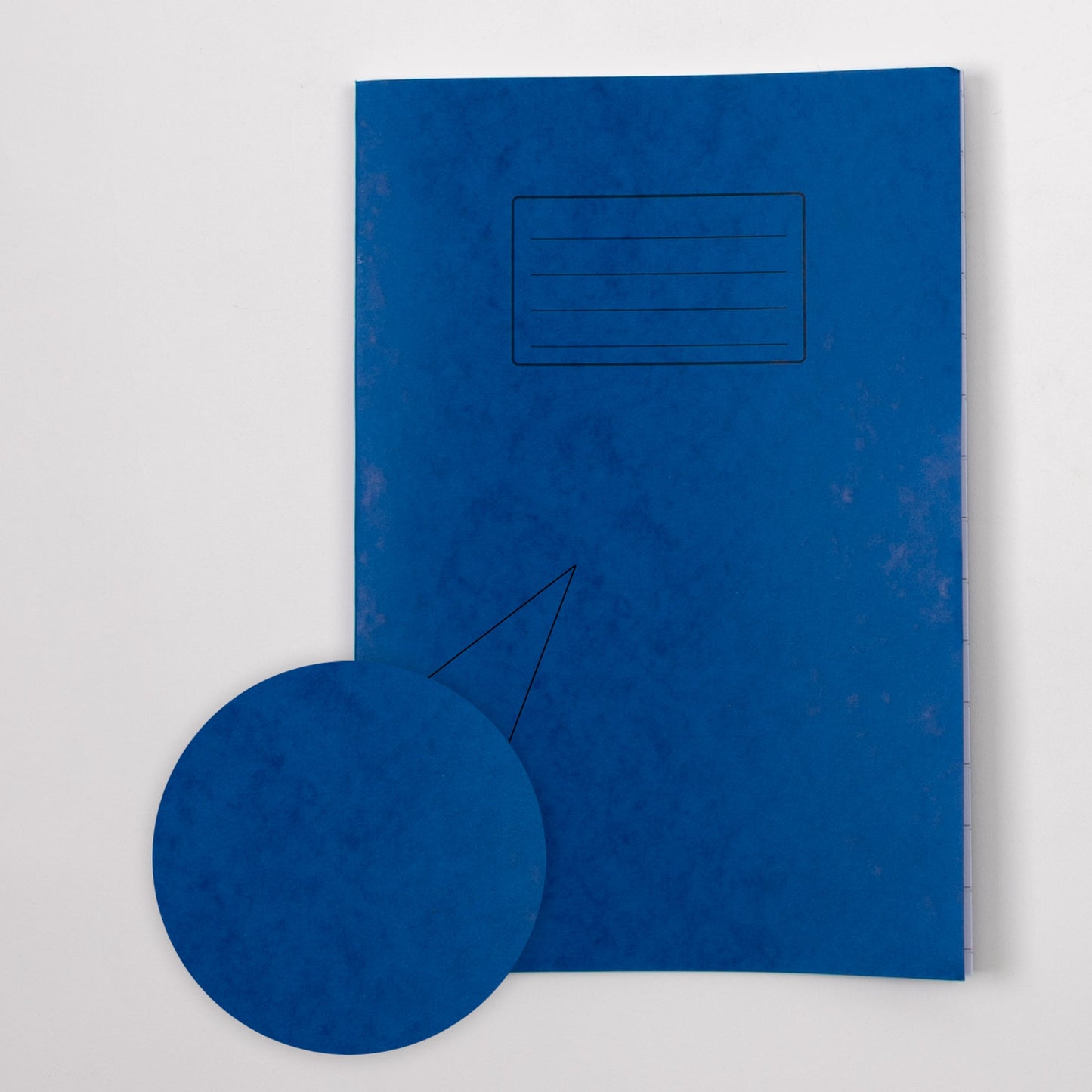 Classmates A4 Exercise Book 64 Page, 20Mm Squared, Blue - Pack Of 50 - ABC School Supplies