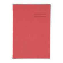 Classmates A4 Exercise Book 64 Page, 8mm Ruled / Plain Alternate, Red - Pack of 50 - ABC School Supplies