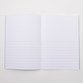Classmates A4 Exercise Book 64 Page, Top Half Plain/Bottom 15mm Ruled, Green - Pack of 50 - ABC School Supplies