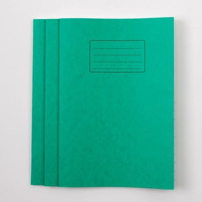 Classmates A4 Exercise Book 64 Page, Top Half Plain/Bottom 15mm Ruled, Green - Pack of 50 - ABC School Supplies
