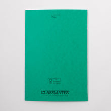 Classmates A4 Exercise Book 64 Page, Top Half Plain/Bottom 15mm Ruled, Green - Pack of 50 - ABC School Supplies