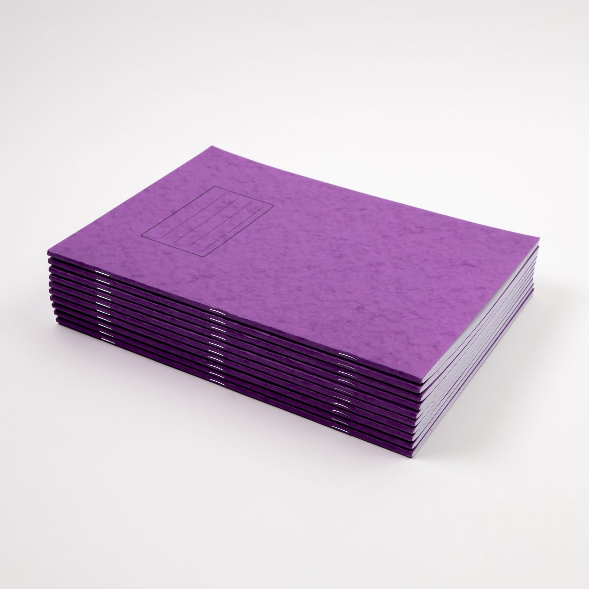 Classmates A4 Exercise Book 80 Page, 8mm Ruled With Margin, Purple - Pack of 50 - ABC School Supplies